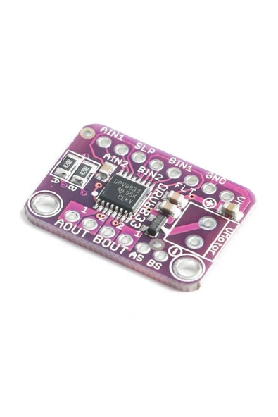 ROBİZ Drv8833 Step Motor Sürücü Modül Dc 10v 1.2a Pwm Çift H Köprü 2 Dc Motor 3d Yazıcı Robot Cnc Çizgi - Resim 4