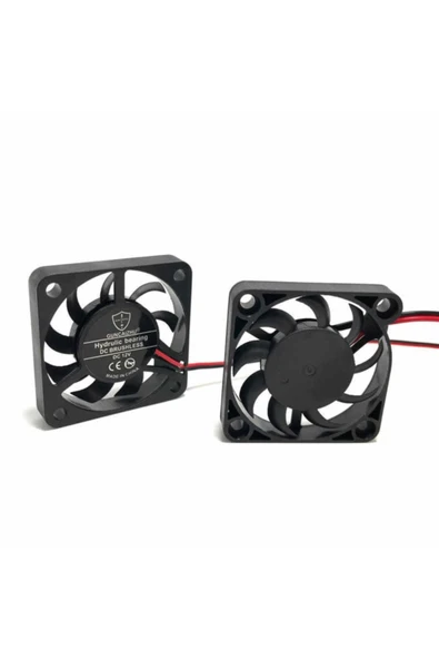 ROBİZ DC 12V FAN 40x40mm DC 12V 0.1A 6200 Rpm 4x4cm Soğutucu Kuluçka Ekran Kartı Cooler Peltier Printer - Resim 8