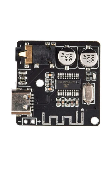 ROBİZ Vhm-314 Type-c Bluetooth Kablosuz Ses Mp3 Modül Amfi Müzik Çalma Kartı Dc 5v Usb Lityum Pil Batarya - Resim 6