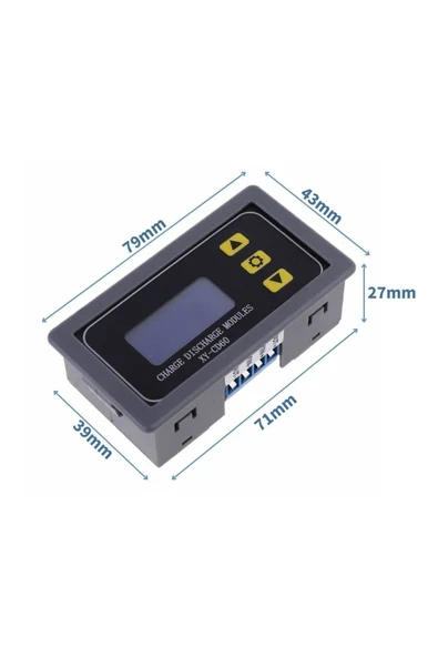 ROBİZ Xy-cd60 Pil Aşırı Şarj Deşarj Kontrol Modülü Lityum Lipo Batarya Kurşun Asit Akü Koryucu - Resim 2