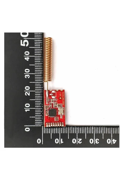 ROBİZ Cc1101 433mhz Kablosuz Haberleşme Modülü Spı 1000 Metre Rf Alıcı Verici Transceiver - Resim 7