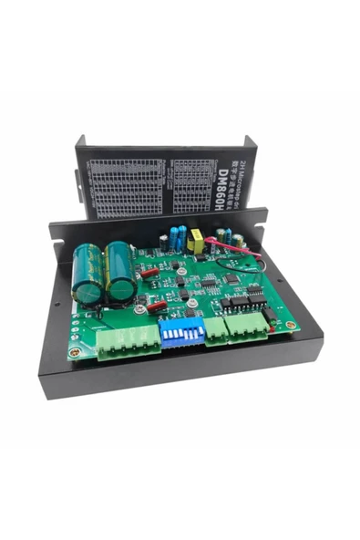 ROBİZ Dm860h 2 Faz Dc 110v 7,2a Step Motor Sürücü Fanlı Nema 23 34 4000 - Resim 6