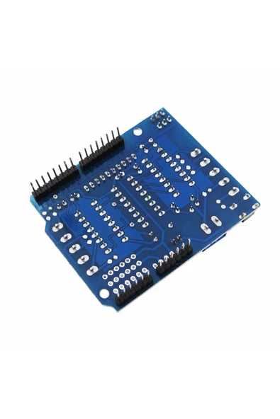 ROBİZ Arduino L293d Motor Sürücü Shield Alt Kart Dc 36v 0.6a 4x Dc Motor 2x Step Motor 2x Servo Motor Uno - Resim 4