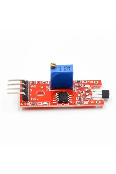 ROBİZ Manyetik Hall Effect Sensör Modülü Ky-024 - Resim 4