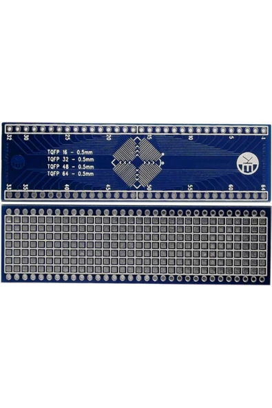 ROBİZ 0.5mm Tqfp-3 Pcb Tqfp16 Tqfp32 Tqfp48 Tqfp64 Proto Pcb Pertenaks