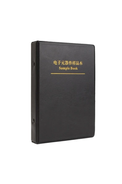 ROBİZ 4250 Parça Smd 0805 Direnç Seti Kitabı 1% Sample Book - Resim 2