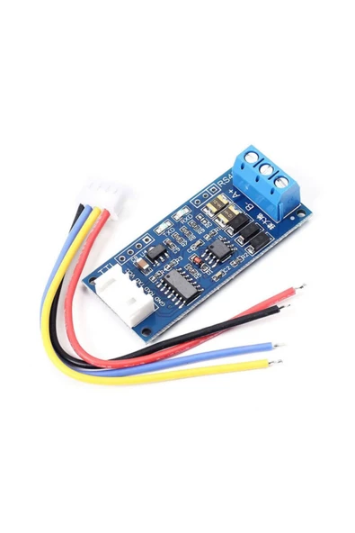 ROBİZ Uart Ttl To Rs485 Modül Otomatik Yön Kontrol Afc Giriş Çıkış Soketleri - Resim 2