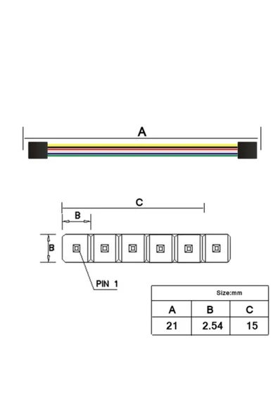 ROBİZ 6 Pin Programlama Kablosu - Resim 8
