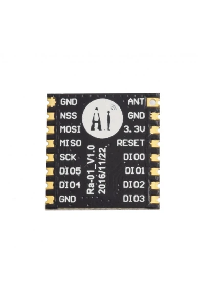 ROBİZ 433mhz Lora Ra-01 Kablosuz Haberleşme Modülü 433 Mhz Sx1278 Transceiver Uzun Mesafe 0.5km/10km Su - Resim 8