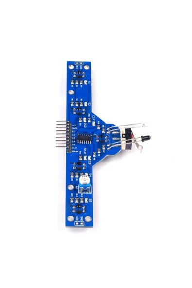 Alkatronik 5+1 Kanal Kızılötesi Ir Çizgi Izleme Takip Sensör Engel Algı Robot Araba - 6