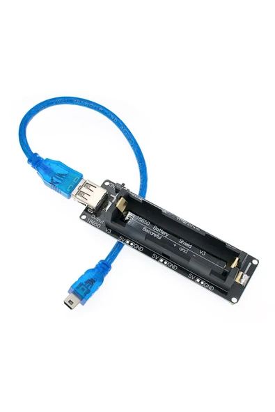 ROBİZ 18650 Pil Şarj Kartı V3 Lion Lityum Batarya Güç Kaynağı Powerbank - Resim 4