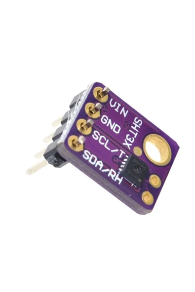 ROBİZ Sht30 Sıcaklık Isı Ve Nem Sensör Modülü -40c / 125c 0rh / 100rh Dijital Klima Termostat - Resim 6