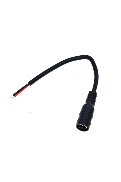 ROBİZ 5.5mm X 2.1mm Dişi Adaptör Uzatma Kablosu 15cm Adaptör Kablosu Dişi 22awg 36v 3a Besleme Soket Dişi( - Resim 3