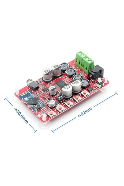 ROBİZ Tda7492p 2x25w Bluetooth 4.0 Kablosuz Alıcılı Ses Amfi Modülü Class D Dc 25v Dijital Amplifier