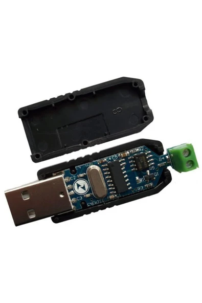 ROBİZ Usb To Rs485 Modül Kutulu Com Seri Port Sinyal Çevirici Haberleşme Otomasyon Plc Medikal - Resim 3