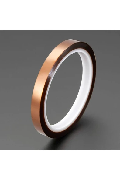 ROBİZ Kapton Bant 10mm X 30 Metre Yüksek Düşük Sıcaklık -73c 260c Termal Isıya Dayanıklı