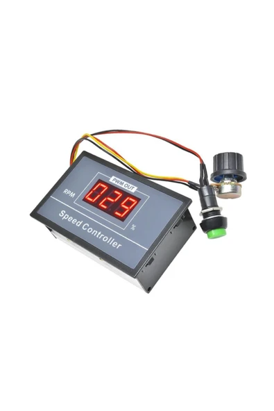 ROBİZ 30a 60v Dc Motor Hız Kontrol Devresi Panel Tip Potansiyometre - Resim 4