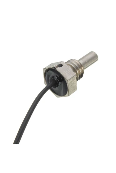 ROBİZ 100cm Kablolu M8 Dişli Montaj Tip Su Geçirmez 10k Ntc Sensör Kolay Montaj Isı Sıcaklık Prob - Resim 4