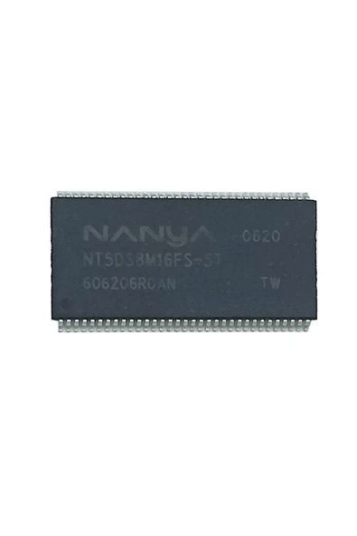 ROBİZ Nanya Nt5ds8m16fs-5t 128mb Ddr Sdram 2.5v 66 Pin Tsop 8m X 16 Clock 200mhz - Resim 2