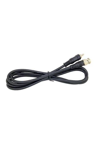 ROBİZ Bnc To Rca Kablo 1 Metre Video Ses Sinyal Taşıyıcı Konnektör - Resim 5