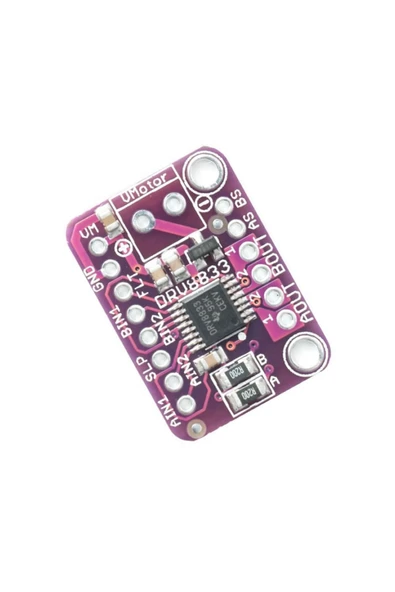 ROBİZ Drv8833 Step Motor Sürücü Modül Dc 10v 1.2a Pwm Çift H Köprü 2 Dc Motor 3d Yazıcı Robot Cnc Çizgi - Resim 7