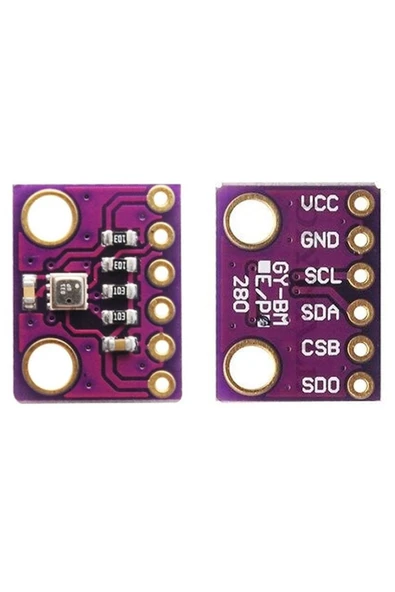 ROBİZ Bmp280 Dijital Hava Basıncı Sensörü -500/9000 Metre 300/1100hpa Barometre Mobil Telefon Saat - Resim 3