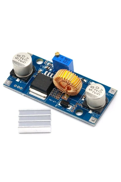 Arduino Xl4015 36v 5a Dc Voltaj Düşürücü Ayarlanabilir Güç Kaynağı Modülü ürün görseli