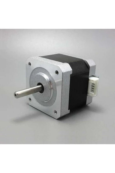 ROBİZ 17hs4401 Nema 17 Step Motor 0.42n.m D Mil 2 Faz 1.5a 1.8 Derece 200 Adım 3d Yazıcı Printer - 4