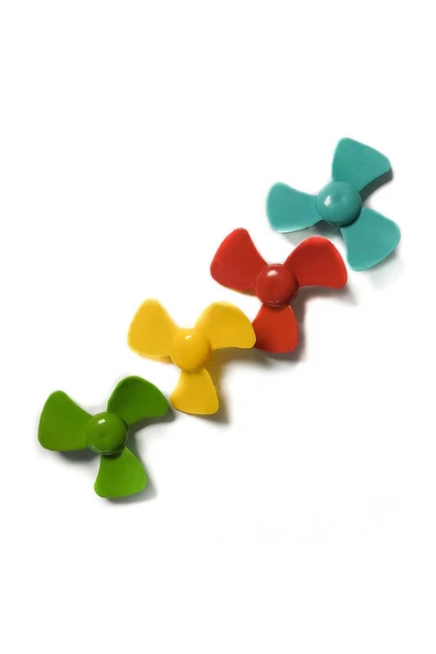 ROBİZ 50mm 3 Kanat Oyuncak Pervane Rüzgar Gülü Su Botu Rc Dıy Motor Propeller - Resim 3