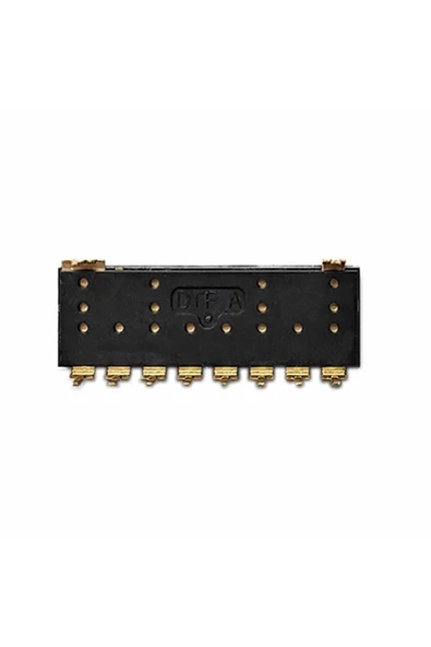 ROBİZ Tristate 8li Dip Switch 8 Pin Siyah Anahtar Açık Kapalı Seçim Adres Ayar + Off - Pull Up/down - Resim 7