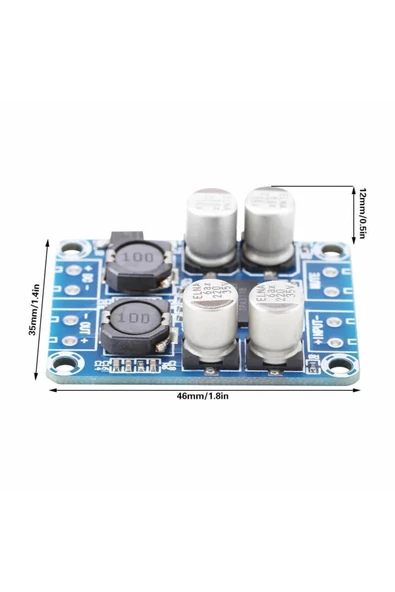 ROBİZ Tpa3118 60w Mono Digital Ses Amfi Modül Dc 12v-24v Tek Kanal Class D Amplifikatör Amfi Amplifier - 7