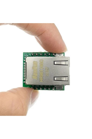 ROBİZ Wiznet W5500 Mini Ethernet Modül 3.3v Spı Tcp/ıp Udp Network Ağ Lan Haberleşme - Resim 2
