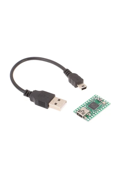 ROBİZ Teensy 2.0 Atmega32u4 Kit Microchip Atmel Geliştirme Kartı Arduin - 3