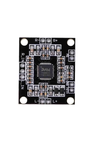 ROBİZ 2x15w Amplifikatör Devresi 15w Stereo Pam8610 Anfi - Amfi Ses Yükseltici