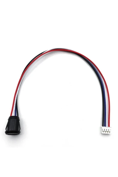 ROBİZ Type C Panel Montaj Dişi Soket 4 Pin 15cm Kablolu Uzatma USB 3.1 Konnektör Araba Kamera - 6