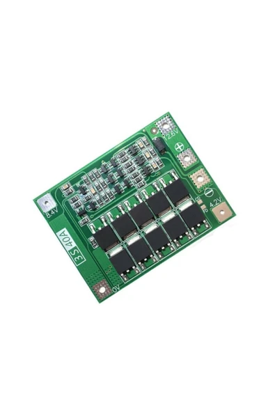 Arduino Bms 3s 40a Koruma Kartı Lityum Pil Batarya Li-ion 18650 Enhanced - Resim 6