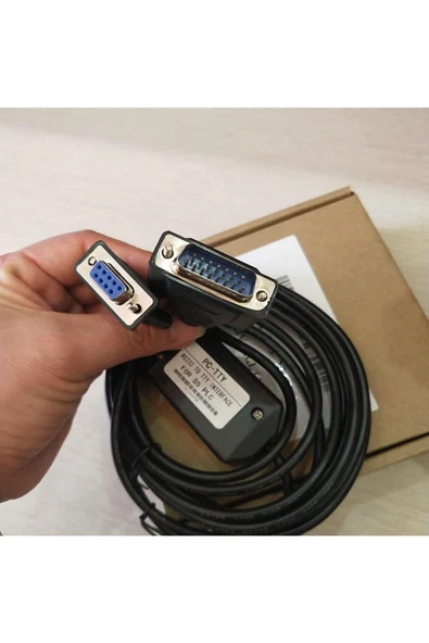 ROBİZ Pc-tty Siemens S5 Serisi Plc Kablo Db9 To Db15 Programlama Kablosu - Resim 8