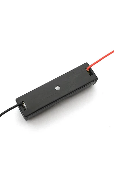 ROBİZ 1'li Aa Kalem Pil Kutusu Yuvası 1.5v Kablolu Kalem Pil Tutucu - 5