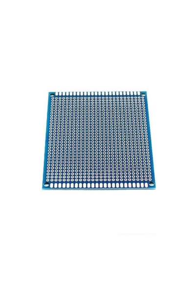 ROBİZ 7x9cm 26x31 Proto Pcb Pertenaks Prototip Deney Fr4 Delikli Plaket - 4