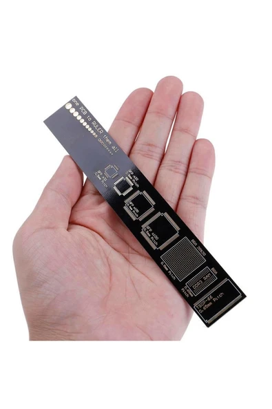 ROBİZ 15cm Pcb Cetvel Referans Cetveli Ruler Smd Komponent Elektronik - Resim 4