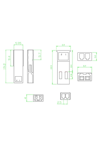 ROBİZ Jst Kablo Erkek Dişi Çift 15cm 150mm Model Uçak Helikopter Robot Lipo Lityum Lion Pil Akü Bağlantı - Resim 7