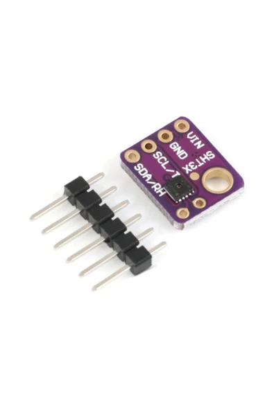 ROBİZ Sht30 Sıcaklık Isı Ve Nem Sensör Modülü -40c / 125c 0rh / 100rh Dijital Klima Termostat - Resim 3