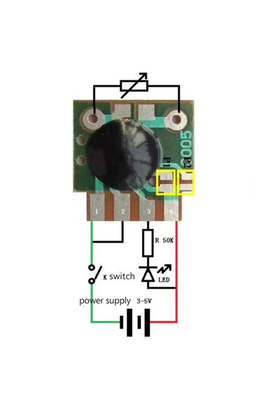 ROBİZ C005 Zaman Gecikme Modülü 2 Saniye 1000 Saat Arası Ayarlanabilir - Resim 4