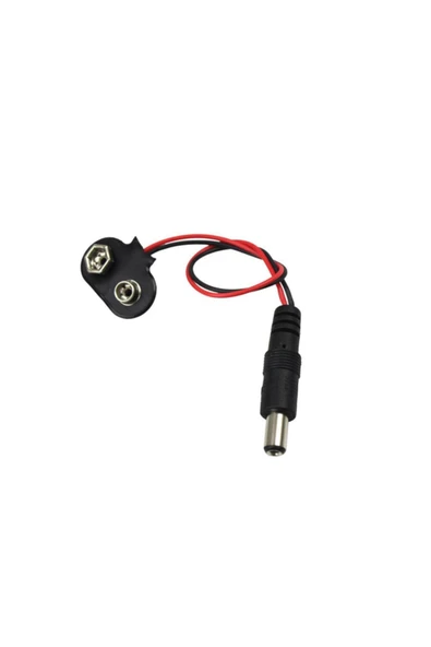 ROBİZ 9v Pil Adaptör Dönüştürücü Bağlantı Kablosu 9 Volt Pil Arduino - Resim 8