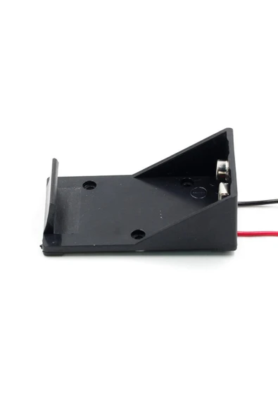 ROBİZ 9v Pil Yuvası Kablolu Kolay Taşınabilir Batarya Pil Kutusu - Resim 7