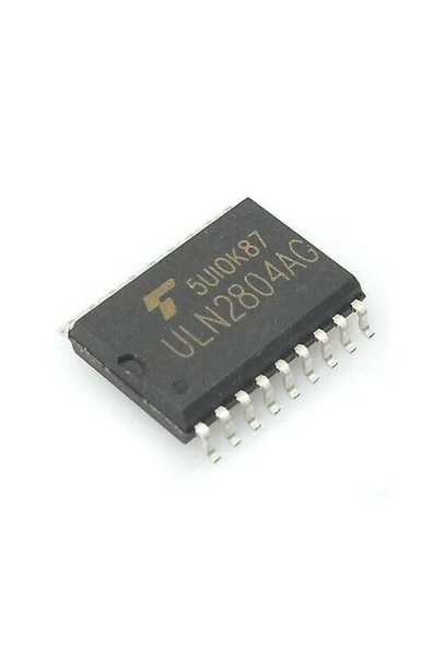 ROBİZ Uln2803a Npn 8 Adet Darlington Transistör Sürücü Entegre Sop18 Smd 18 Bjt Bipolar ürün görseli