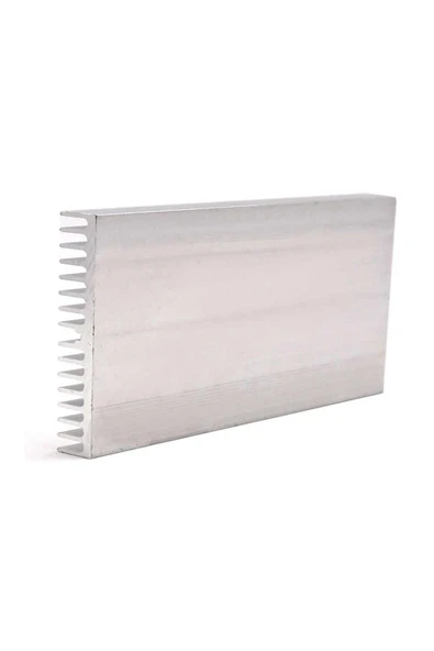 ROBİZ 6cm X 10cm X 1cm Alüminyum Metal Soğutucu Blok Radyatör Amfi Led Entegre Transistor Vga Ram Memory - Resim 7