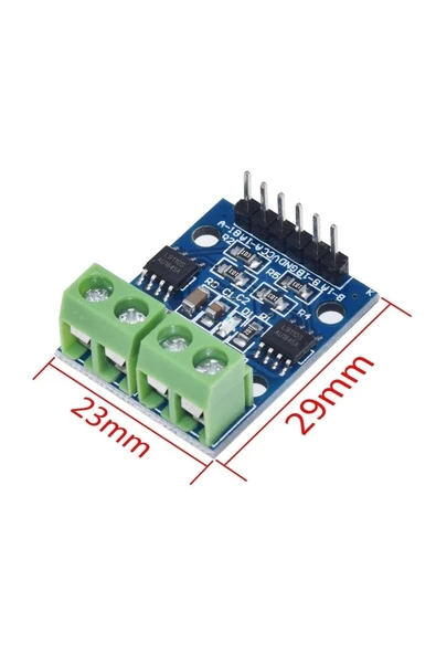 ROBİZ L9110 Çift Kanal Dc Motor Sürücü Kartı - L9110s H-bridge - Resim 8