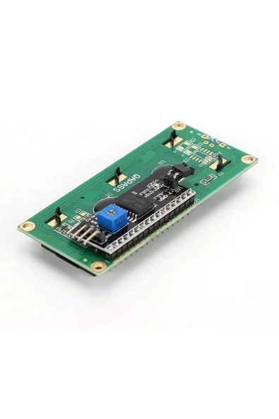 ROBİZ Iıc I2c Seri 1602a 2x16 Mavi Karakter Lcd Modül Display Ekran 5v Beyaz Arka Işık 16x2 - Resim 5