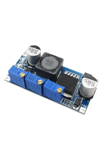 ROBİZ Lm2596 Acav Pil Şarj Modülü Voltaj Düşürücü Güç Kaynağı Ayarlanabilir Akım Pil Sarj Led Sürücü - 7